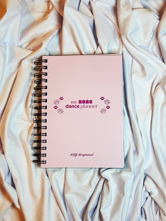*PRE-ORDER* 6-Month Undated Dance Planner (Physical)